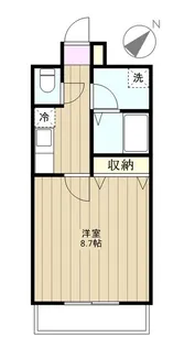ドエル57【2階】の間取り