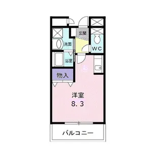カリーナ【2階】の間取り