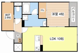 ステラート近江【2階】の間取り