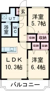 Y&M Regaro II【2階】の間取り