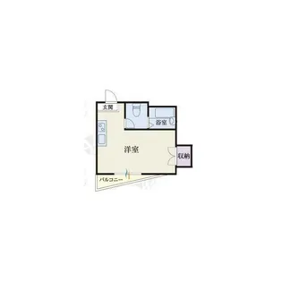 鶴巻北1丁目マンション【4階】の間取り
