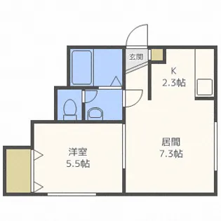 エル・ヴィエント【2階】の間取り