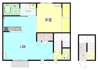レバンテ東海【2階】の間取り
