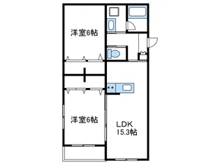 パビリオン【2階】の間取り