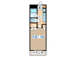 ドミール長町【1階】の間取り