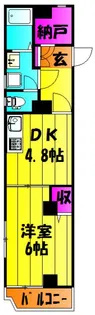 富栄ビル【3階】の間取り