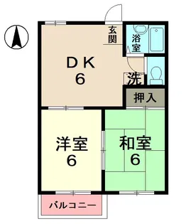 エピサラーム明和B【2階】の間取り