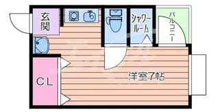 サンライズ佐藤【3階】の間取り