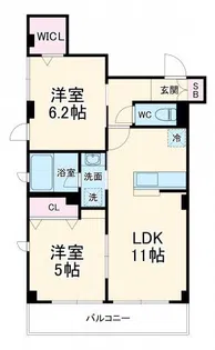ダイワフラットIII【2階】の間取り