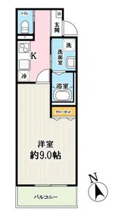 (仮称)キャメル梅島2B【3階】の間取り