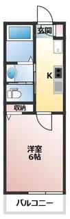 Raffine芝中田【1階】の間取り