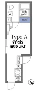 セレーノ上高田【5階】の間取り