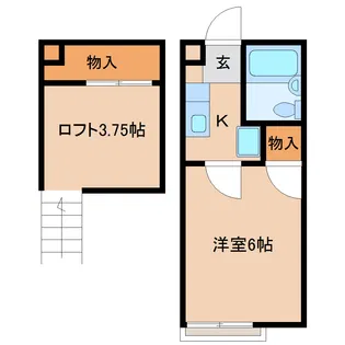 ロフティ33【2階】の間取り