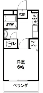 オリーブハウス【1階】の間取り