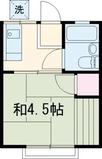 ゆんぐはいむ【2階】の間取り