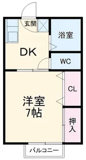 メゾン緑山【1階】の間取り