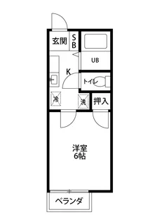 グリーンヒルキャッスルA棟【1階】の間取り