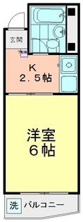 リバーサイド藤【3階】の間取り