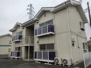 ヒルズ草原B【1階】の外観