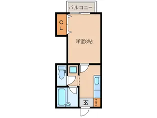 ユニワエクセル【1階】の間取り