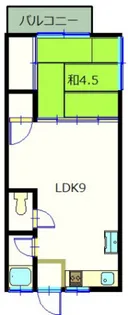 桂荘【2階】の間取り