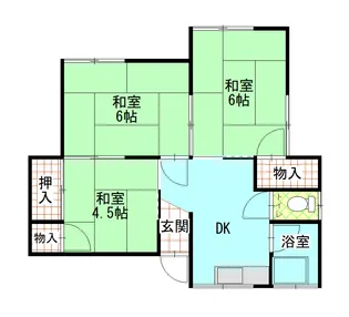 コーポ信営【2階】の間取り