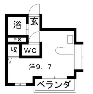 レリブ植松【2階】の間取り