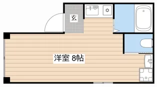 エミヤスコーポ【2階】の間取り