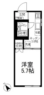 メゾンT【2階】の間取り