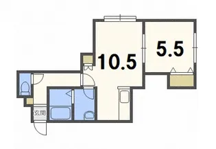 ジュピターV【3階】の間取り