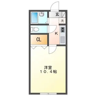 ブライトリー88【1階】の間取り