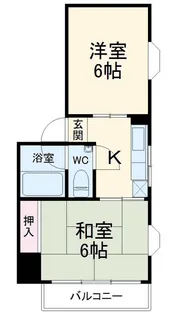ボナール【2階】の間取り