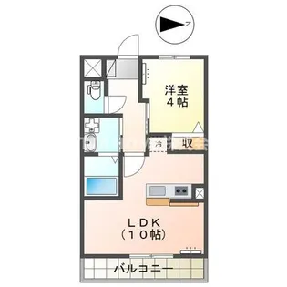 プランドール・K(prendre・K)【2階】の間取り