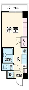 ドミトリー白根【1階】の間取り