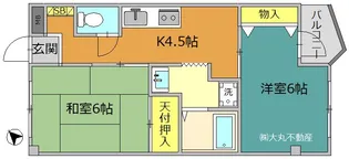 レジデンス青井【3階】の間取り