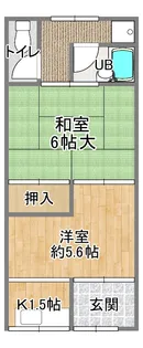 大阪府大阪市城東区野江3【一戸建】の間取り