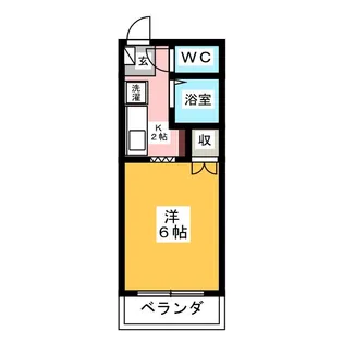 サープラスワンヨシダ A棟【1階】の間取り