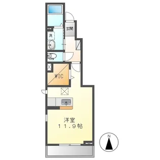 パレットD【1階】の間取り
