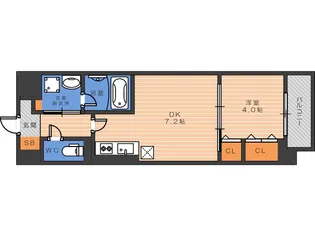 GRAND ECLAT(グランエクラ)【9階】の間取り