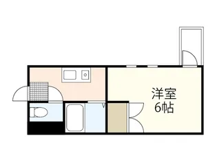 ローゼ比治山【3階】の間取り