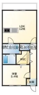 宮崎県都城市一万城町【マンション】の間取り
