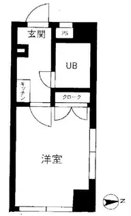 フレクション相模原【1階】の間取り