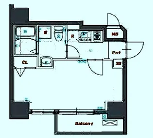 東京都千代田区一番町【マンション】の間取り