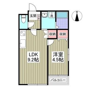 GARDEN MIYAKOI【1階】の間取り