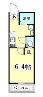 CREST【2階】の間取り