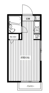 ヴィラ仁【1階】の間取り