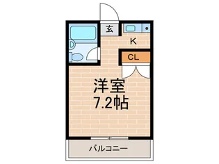 モギハイツ【2階】の間取り