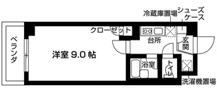 シャイニー長津田【1階】の間取り
