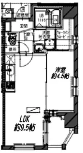 エフ・パークレジデンス東神奈川【1階】の間取り