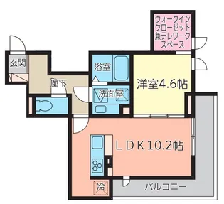 Giverny【2階】の間取り